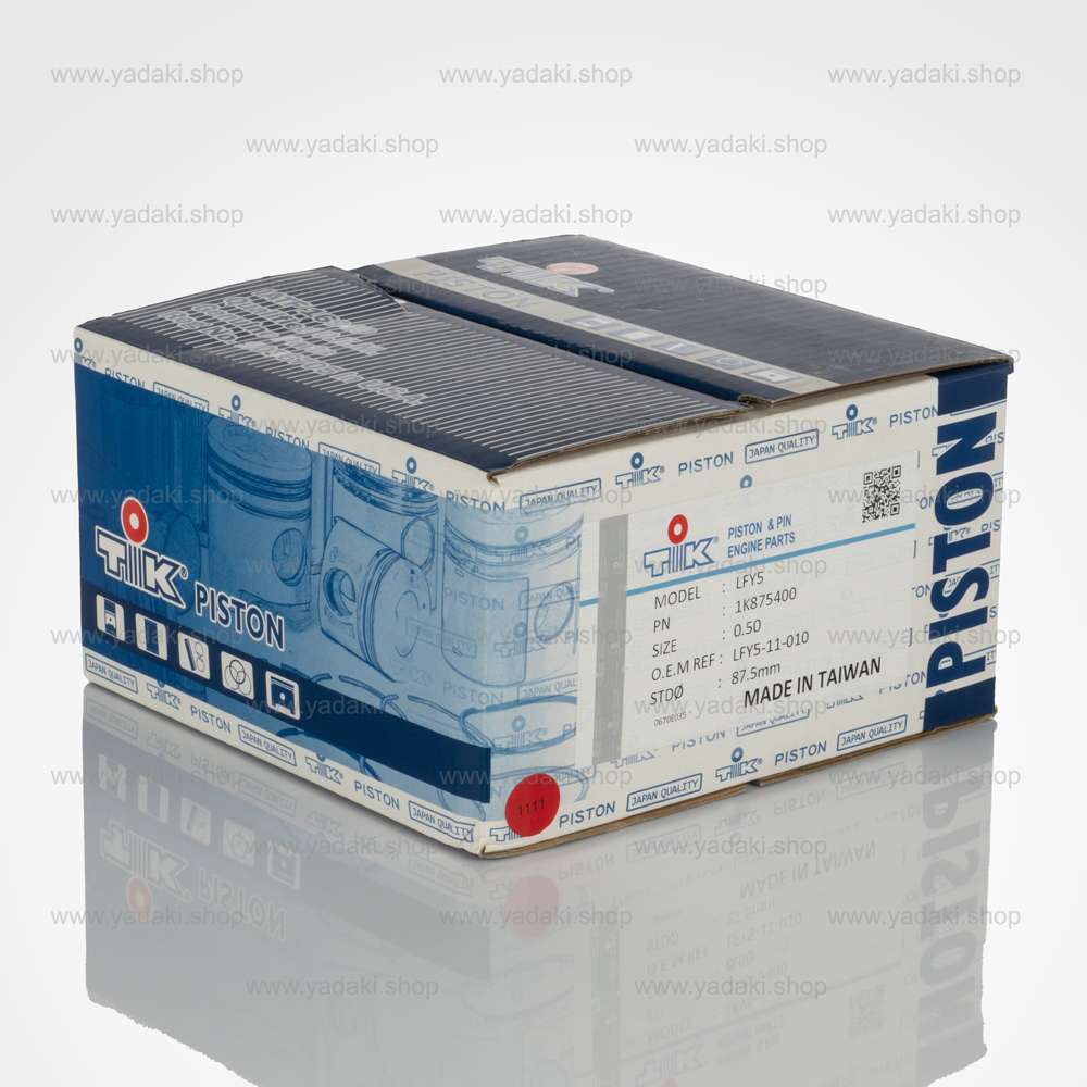 پیستون مزدا نیو3 سایز 0.50 نما جلوTIK پیستون مزدا نیو